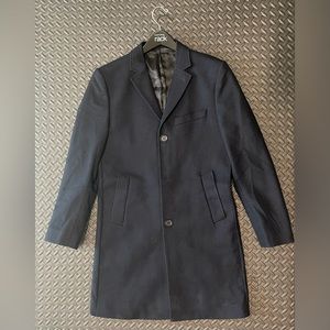 Men H&M cashmere-blend navy coat